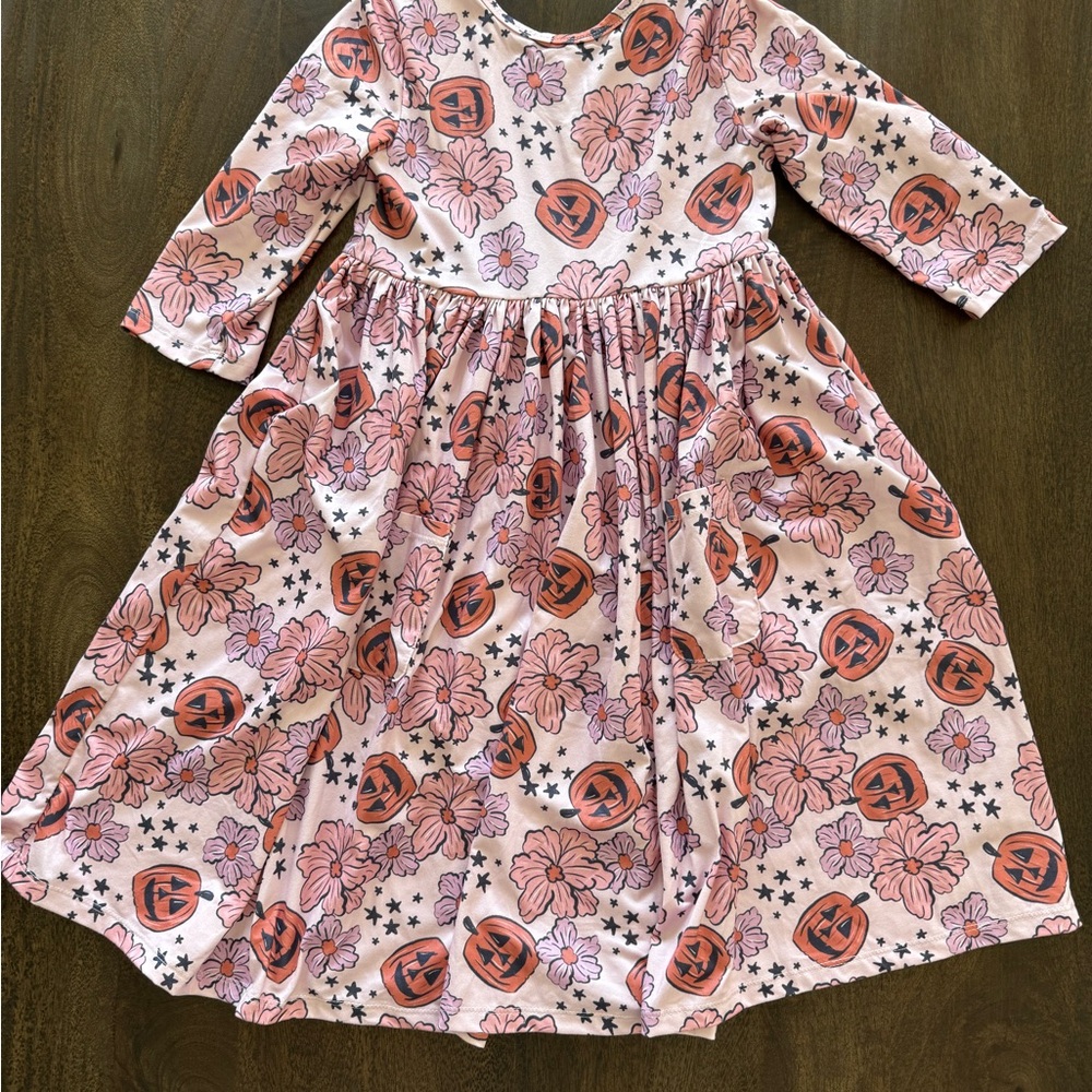 Mila & Rose Pumpkin Twirl Dress